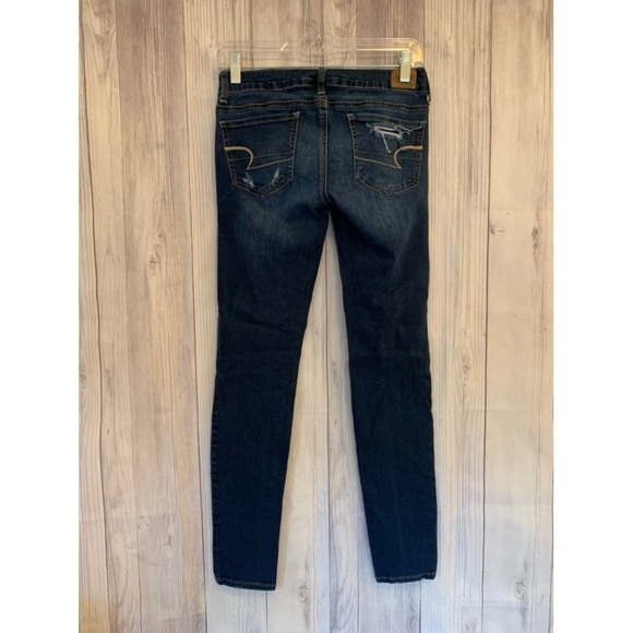 American Eagle Super Stretch Jeggings Skinny Jeans Size 2 - Picture 5 of 8
